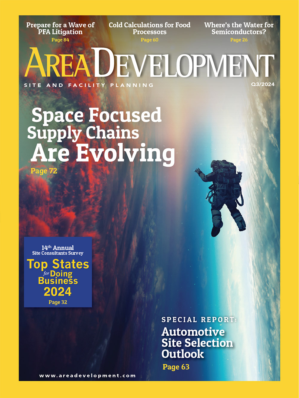 Q3 2024 cover of Area Development Magazine