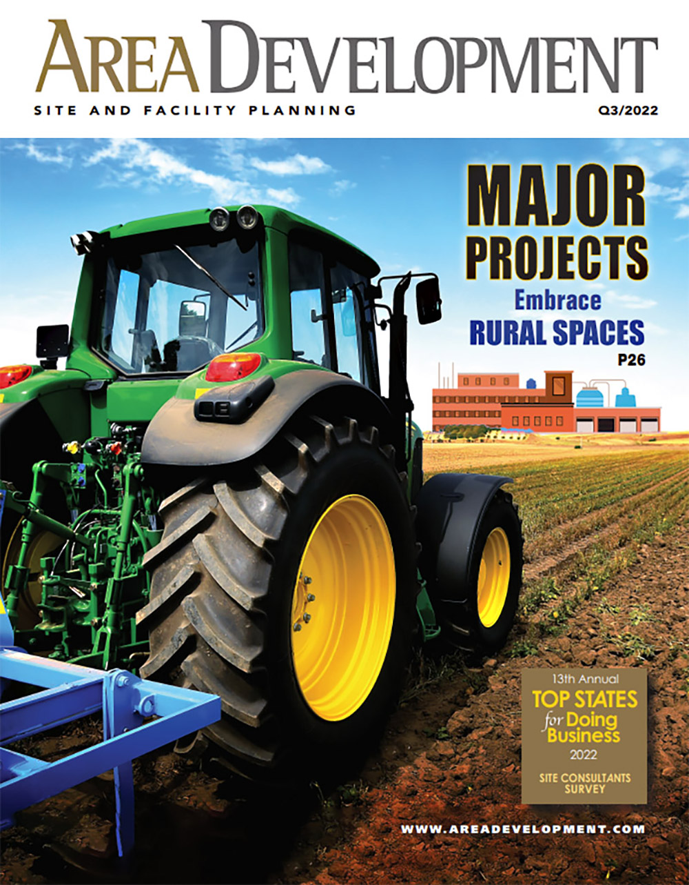 Q3 2022 cover of Area Development Magazine