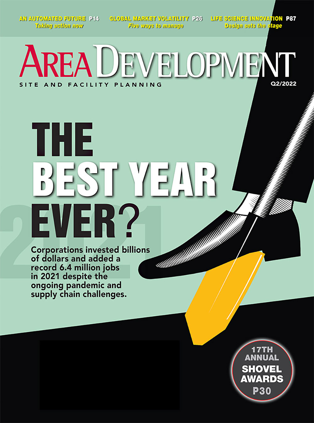 Q2 2022 cover of Area Development Magazine