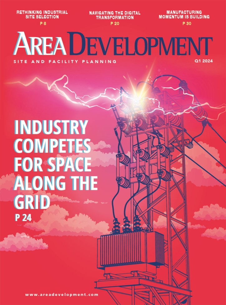 Q1 2024 cover of Area Development Magazine