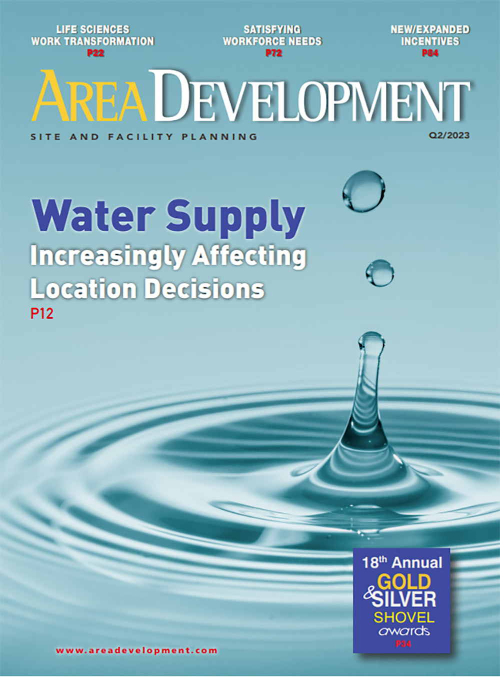 Q2 2023 cover of Area Development Magazine